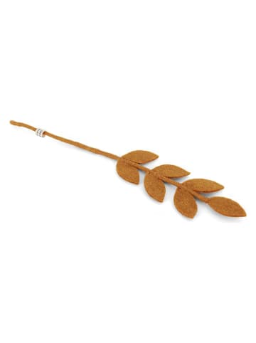 Gry & Sif Dekoracyjna gałązka "Leaf" w kolorze jasnobrązowym - dł. 35 cm