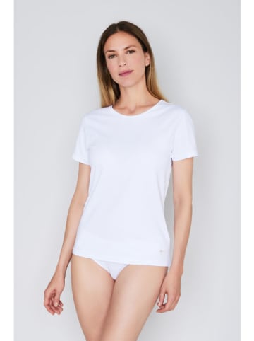 Joop! Bodywear Pyjama-Oberteil in Weiß