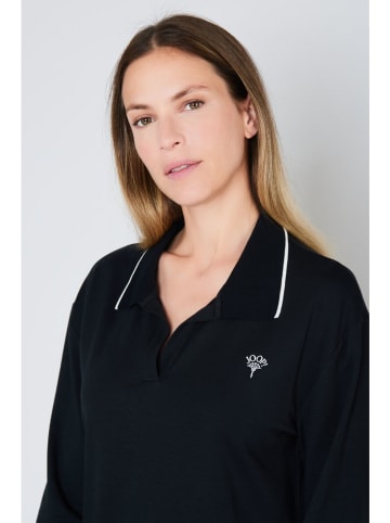 Joop! Bodywear Pyjama-Oberteil in Schwarz