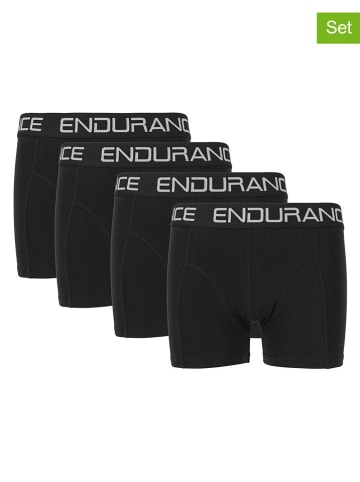 Endurance Bokserki (4 pary) "Burke" w kolorze czarnym