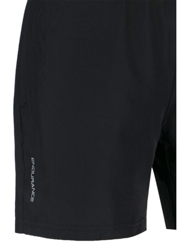 Endurance Szorty sportowe "Vanclause" w kolorze czarnym