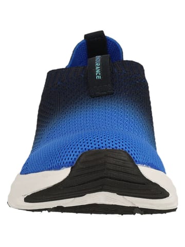 Endurance Slippersy "Evenand" w kolorze granatowym