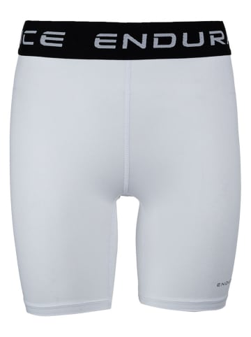 Endurance Trainingsshorts "Power Jr." in Weiß