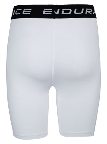 Endurance Trainingsshorts "Power Jr." in Weiß
