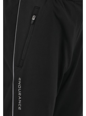 Endurance Spodnie funkcyjne "Vierab" w kolorze czarnym