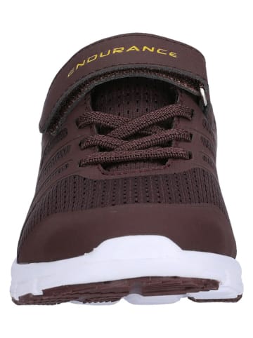 Endurance Buty sportowe "Clenny" w kolorze brązowym