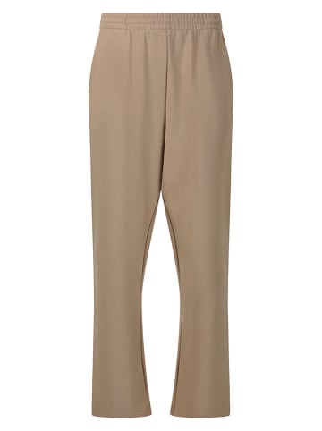 Les'Arcs Spodnie dresowe "Clairen" w kolorze beżowym