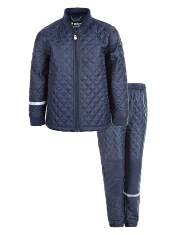 Zigzag 2-delige thermo-outfit "Tiger" donkerblauw