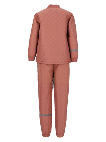 Zigzag 2-delige thermo-outfit "Tiger" lichtroze