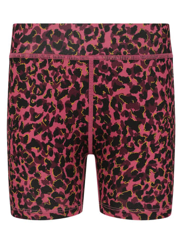 Zigzag Szorty sportowe "Valerie" w kolorze różowo-czarnym