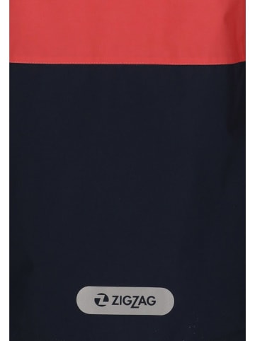 Zigzag Functionele jas "Dallas" donkerblauw/rood