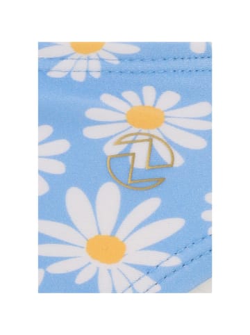 Zigzag Bikini w kolorze błękitno-biało-żółtym