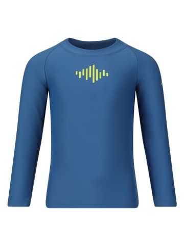 Zigzag Koszulka kąpielowa "Crisp" w kolorze niebieskim