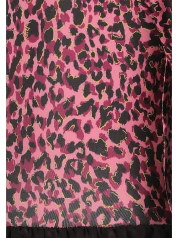 Zigzag Gymnastiekbody "Ditte" roze/zwart