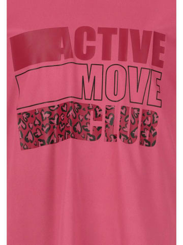 Zigzag Koszulka sportowa "Julietta" w kolorze różowym