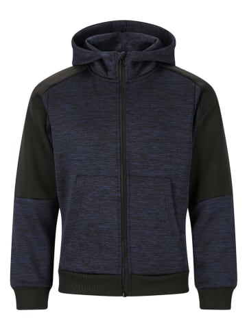 Zigzag Sweatvest "Manhattan" donkerblauw