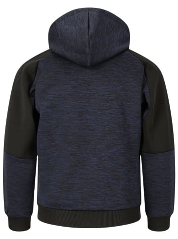 Zigzag Sweatvest "Manhattan" donkerblauw