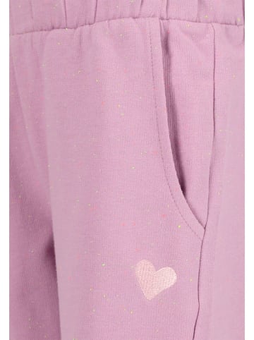 Zigzag Szorty dresowe "Blondie" w kolorze jasnoróżowym