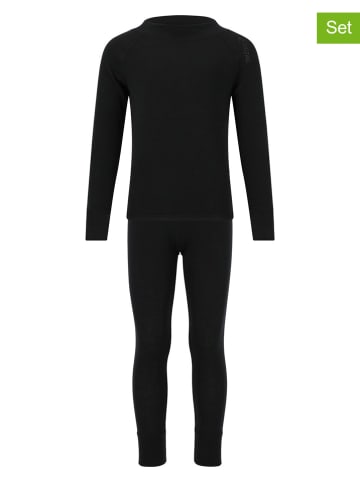 Zigzag 2tlg. Funktionswäscheset "Panda" in Schwarz