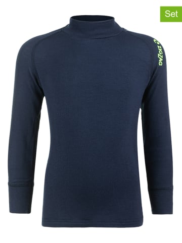 Zigzag 2tlg. Funktionswäscheset "Panda" in Dunkelblau