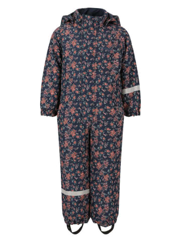 Zigzag Kombinezon zimowy "Tower" w kolorze granatowo-czerwonym