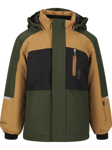 Zigzag Ski-/ Snowboardjacke "Scout" in Khaki/ Hellbraun