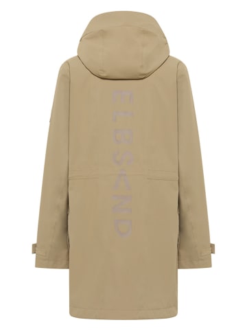 ELBSAND Parka funkcyjna "Juoni" w kolorze beżowym
