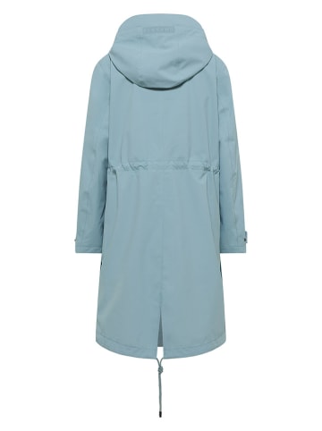 ELBSAND Płaszcz przeciwdeszczowy "Yunea" w kolorze błękitnym