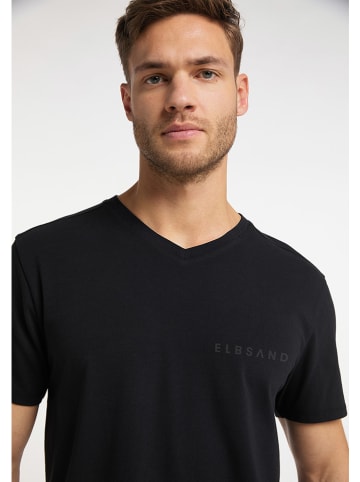 ELBSAND Shirt "Per" in Schwarz