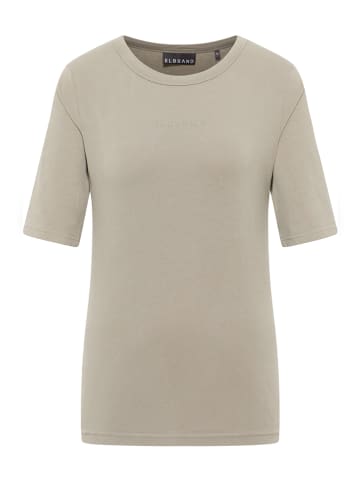 ELBSAND Koszulka "Siva" w kolorze beżowym