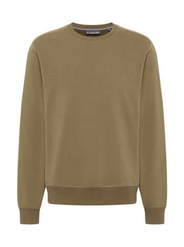 ELBSAND Bluza "Jarvis" w kolorze jasnobrązowym