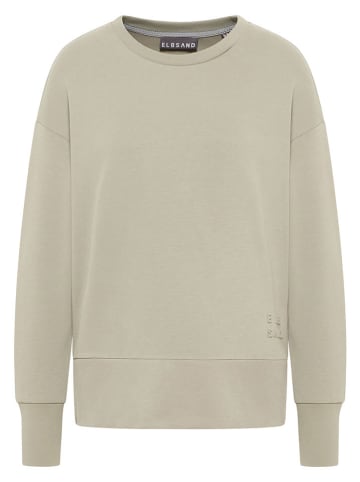 ELBSAND Sweatshirt "Tove" in Beige