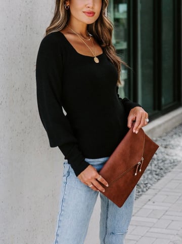 Milan Kiss Sweter w kolorze czarnym