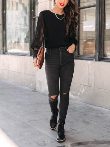 Milan Kiss Blouse zwart