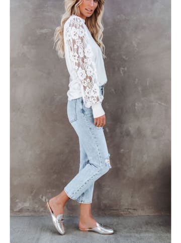 Milan Kiss Bluse in Weiß