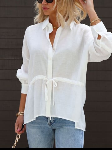 Milan Kiss Blouse wit