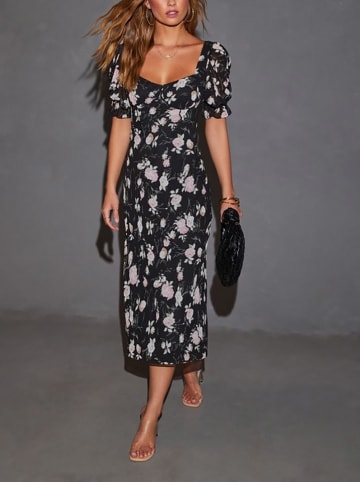 Milan Kiss Kleid in Schwarz/ Weiß