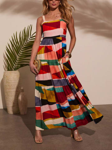 Milan Kiss Kleid in Bunt