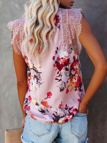 Milan Kiss Bluse in Rosa