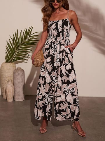 Milan Kiss Jumpsuit zwart/crème