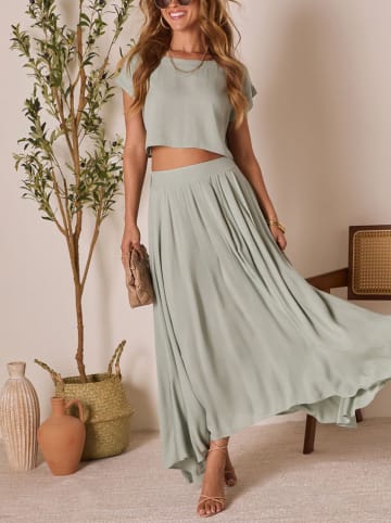 Milan Kiss Spódnica w kolorze miętowym