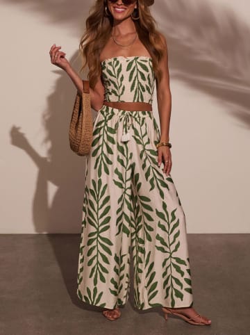 Milan Kiss Marlenebroek kaki/beige