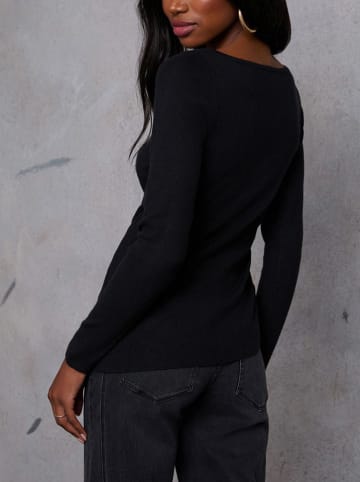 Milan Kiss Longsleeve in Schwarz