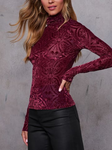 Milan Kiss Longsleeve in Bordeaux
