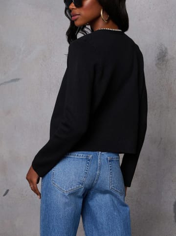 Milan Kiss Cardigan in Schwarz