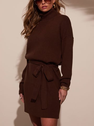 Milan Kiss Kleid in Braun