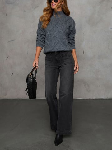 Milan Kiss Pullover in Dunkelgrau