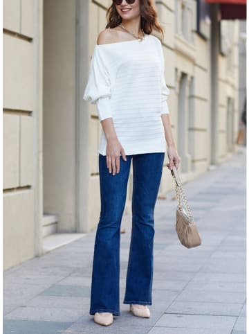 Milan Kiss Pullover in Weiß