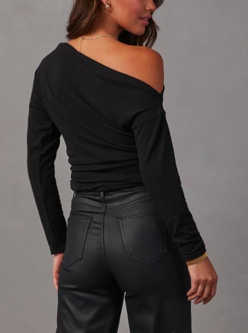 Milan Kiss Longsleeve in Schwarz