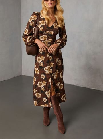 Milan Kiss Kleid in Braun